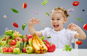 ¡A comer frutas y verduras!