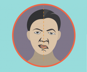 Aunque al principio pueda asustar un poco, la mayoría de la gente con parálisis facial se recupera completamente en uno a tres meses.