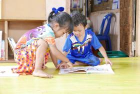 ¡Qué buena idea!: un rincón de la lectura para nuestros hijos.