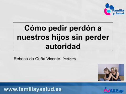 Cómo pedir perdón a nuestros hijos sin perder autoridad | Familia y Salud Cómo pedir perdón a nuestros hijos sin perder autoridad | Familia y Salud