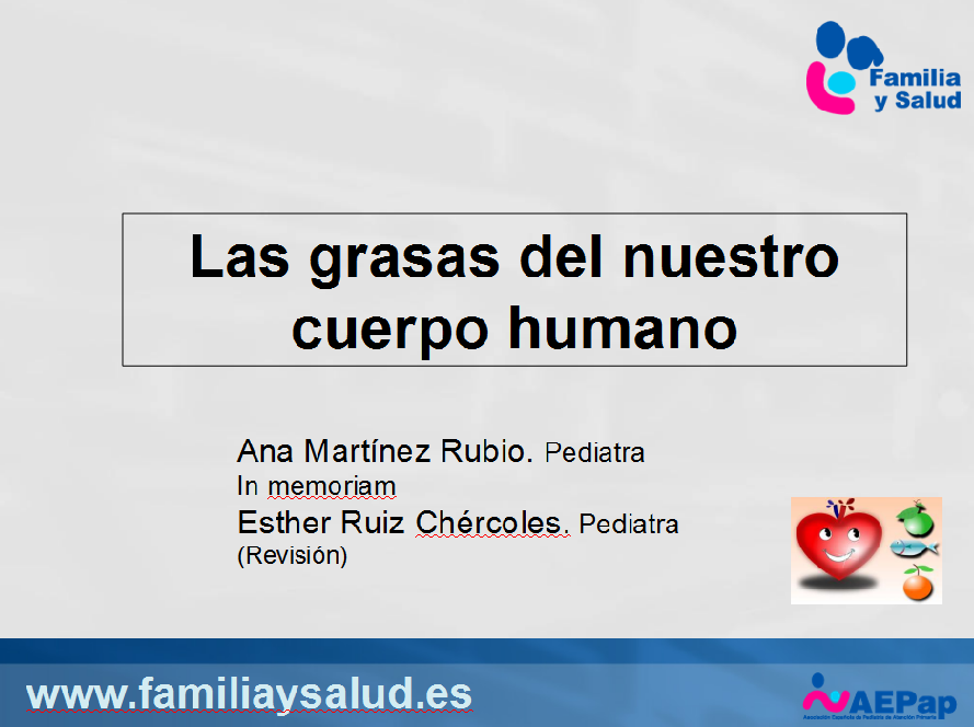 Las grasas del cuerpo | Familia y Salud