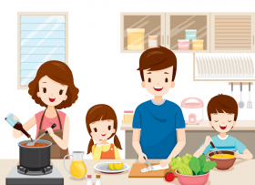 Cocinar y comer sano en familia | Familia y Salud