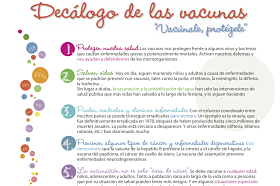Decalogo De Las Vacunas Familia Y Salud